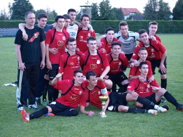 Juniori HNK Gorica - osvajaèi kupa